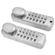 thumbnail image 4 of Cerradura de puerta BuyWeekMX Bloqueo de contraseña de aleación de zinc, 4 of 9