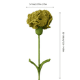 thumbnail image 3 of Crocheted Flowers, 1 Piece Artificial Wool Carnation for Wedding Bouquet Birthday Anniversary,Crochet Flowers 1 Pcs Knitted Artificial Wool Carnation for Wedding Bouquet Birthday Anniversary, 3 of 4