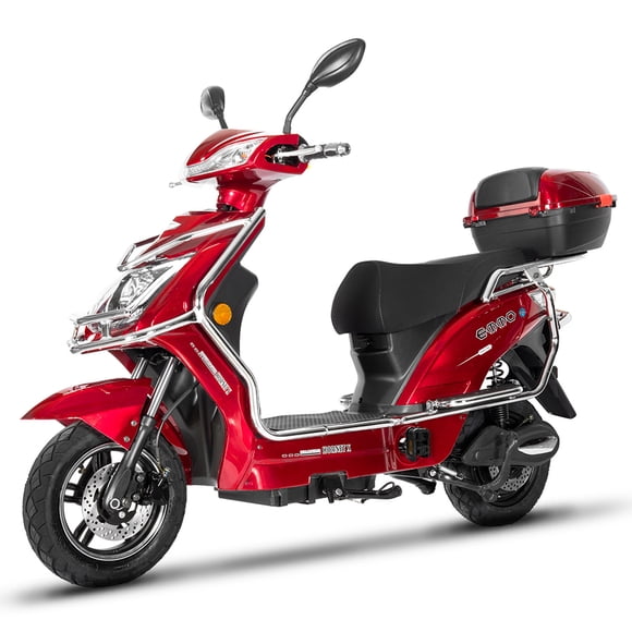 EMMO Hornet XI Trottinette Électrique - Bicyclette Électrique - Cyclomoteur - Batterie Amovible 60V120Ah - Autonomie Longue 240km - Rouge