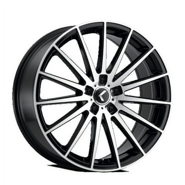 Kraze Stunna-Kr191 20X8.5 5X114.3 38Et 72.62Cb Black/Machined