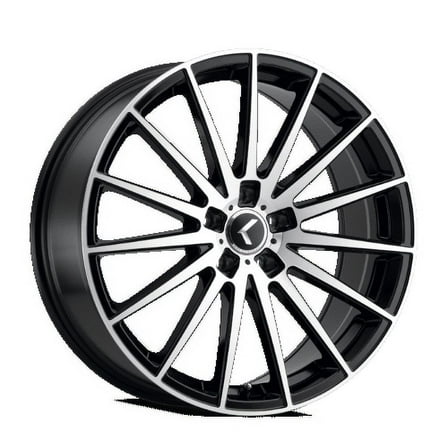 Kraze Stunna-Kr191 22X8.5 5X112 38Et 66.56Cb Black/Machined