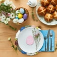 thumbnail image 5 of Easter Placemats Clearance Easter Placemats Embroidered Placemats Bunny Placemats Cute Bunny Placemats Suitable for Holiday Parties Daily Life, 5 of 6