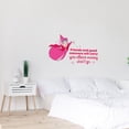 thumbnail image 2 of Friends Fairy Godmother Life Quote Cartoon Quotes Decors Wall Sticker Art Design Decal for Girls Boys Kids Room Bedroom Nursery Kindergarten Home Decor Stickers Wall Art Vinyl Decoration (12x20 inch), 2 of 2