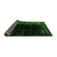 thumbnail image 2 of Ahgly Company Indoor Rectangle Abstract Green Modern Area Rugs, 4' x 6', 2 of 4