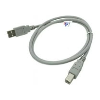 Kentek 3 Feet FT Beige USB Cable Cord For HP DESKJET PRINTER F375 F377 F378 F385 2549 3630 3637 3752