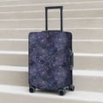 thumbnail image 2 of Lsque Watercolor Indigo Printed Luggage Cover, Travel Luggage Protector,Scratch and Dirt Resistant, Fits 18-32 Inch Luggage - Large, 2 of 9