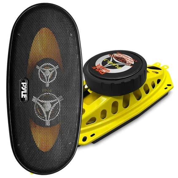 Bocinas para Auto Pyle 3 Vías Pro Negro 300 Watts