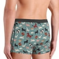 thumbnail image 4 of Men's Boxer Briefs, Horse Cow Pig Sheep Rabbit Bird Soft Comfy Mens Underwear Boxer Briefs Breathable With Widen Waist, 4 of 7