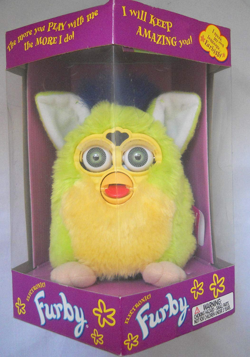 yellow furby 1998