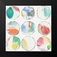 thumbnail image 2 of Reeves, Tom 12x12 Black Modern Framed Museum Art Print Titled - Colourful Ceramics, 2 of 5