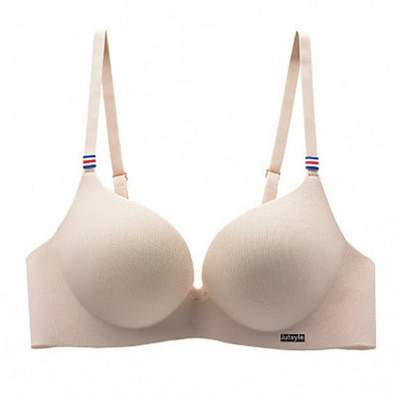Women Push Up Lingerie Seamless Bra Wireless Bralette Sexy Plunge Bra