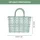 thumbnail image 2 of 1 bolsa tejida a mano., 2 of 3