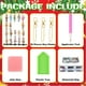 thumbnail image 4 of Art Craft Kit Tondiamo, llaveros navideños con forma de cascanueces, 20 unidades, 4 of 7