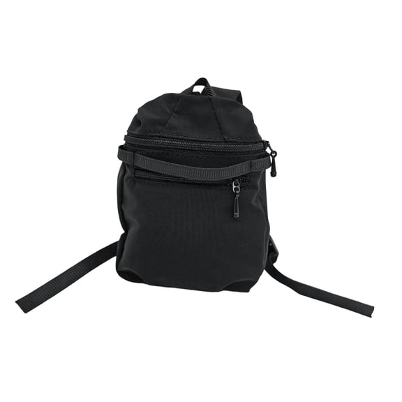 EHJRE 1/6 Action Figure Bag Fabric Casual Photo Prop for 12" Male Figure Toys Body Black