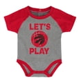 thumbnail image 2 of Outerstuff Ensemble Nouveau-Né Toronto Raptors Bébé Crochet Creeper, Bavoir & Chaussons, 2 of 6