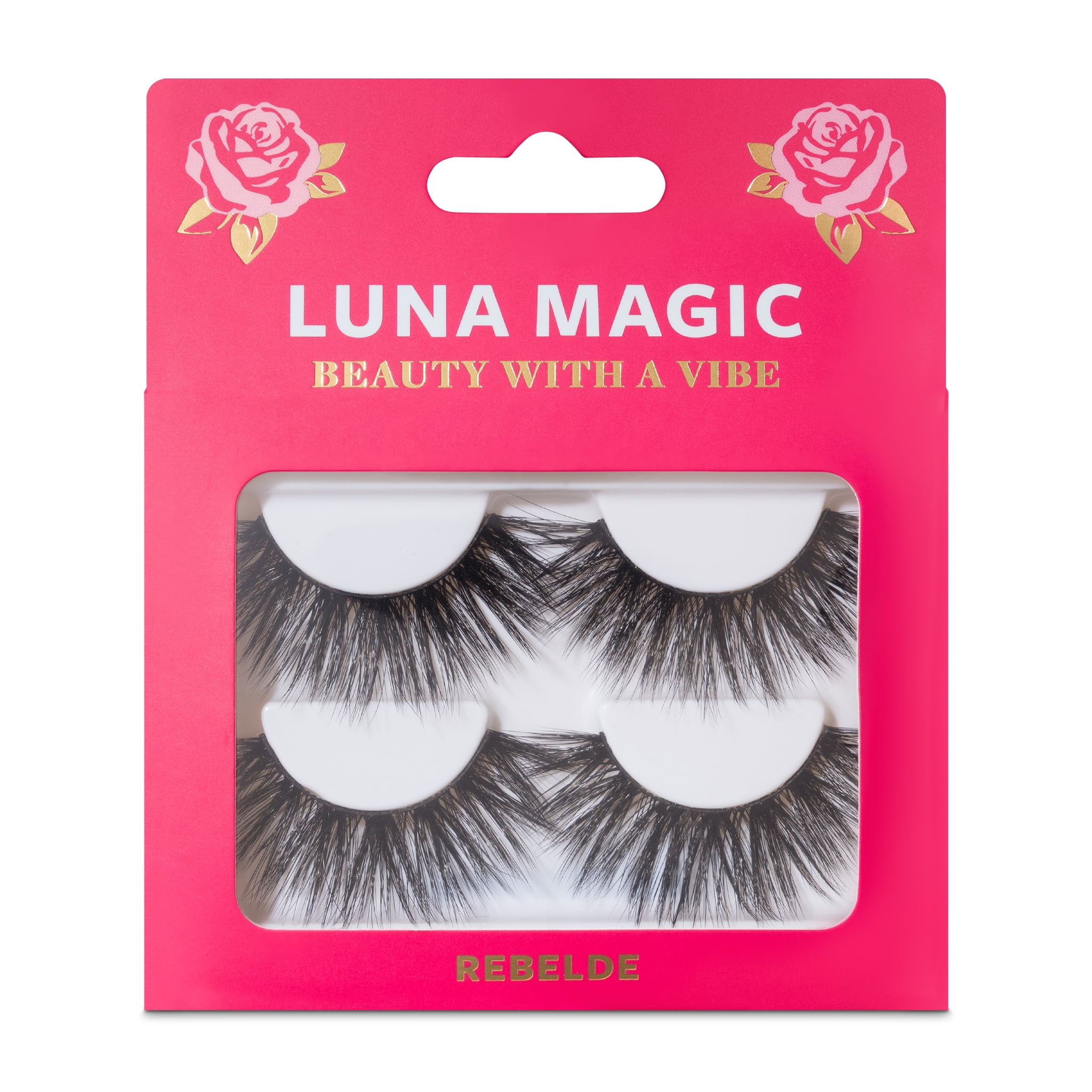 Luna Magic Faux Mink Lashes, False Eyelashes, Rebelde