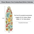 thumbnail image 5 of HELLHERO Chick Easter Egg Pattern Ironing Board Dust-Proof Cover Easy Fit Easy to Fold Replacement for Women Girls(No Padding), 5 of 5