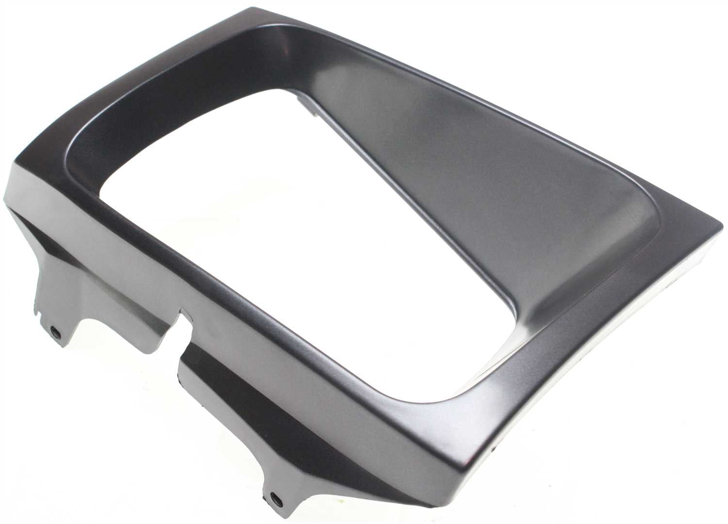 Replacement F072902 Headlight Door Compatible For 1999-2004 Ford F-250 Super Duty F-350 Left Driver Painted - black and silver