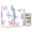 Butterfly Pink, variant on Blue Butterfly in Blue 2 PCS LED Flickering Flameless Candles with Remote Control Realistic 3D Wick LED Window Candles Sets for Wedding Table Home Decoration Gifts