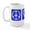 White, variant on CafePress - Peace Love Biking Large Mug - 15 oz Ceramic Large White Nolvety Mug