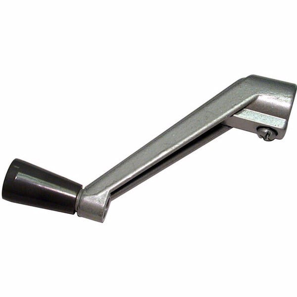 Barton 21400580 Awning Window Handle Crank 3/8" Bore Silver With