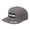 Dark Grey, variant on Snapback Hat for Men Flat Brim Hats Nicaragua Embroidery Embroidered Flat Bill Hat Acrylic Silver Design Only