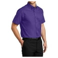 thumbnail image 4 of Yellow Rooster Men's Short Sleeve Easy Care Shirt Purple/Light Stone M, 4 of 6