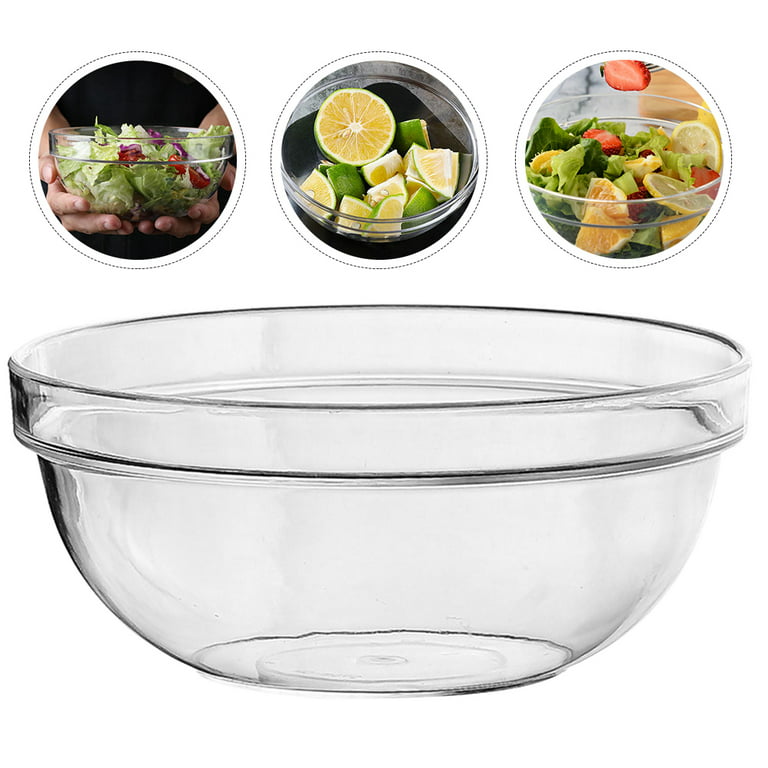Salad Bowl Food Serving Bowl Restaurant Water Basin PC Tea Water Basin  Household Salad Bowl 