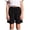 Black, variant on Girls Athletic Shorts with Pockets Quick Dry Teens Active Soccer/Basketball Shorts (Grey,3-4 Years)