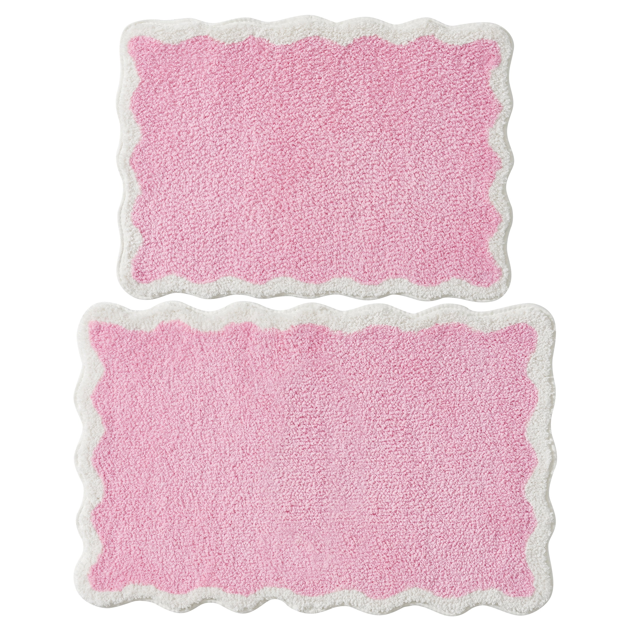 Mainstays Everything Fine 15PC Shower Curtain & Bath Set, 70 x 72, Pink