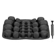 thumbnail image 1 of Travel Cushion Cushioned Seating Solution for Long Flights and Car Rides - Portable Inflatable 3D Air Cell Shaping Pad with Design for Airplane Wheelchair, 1 of 7