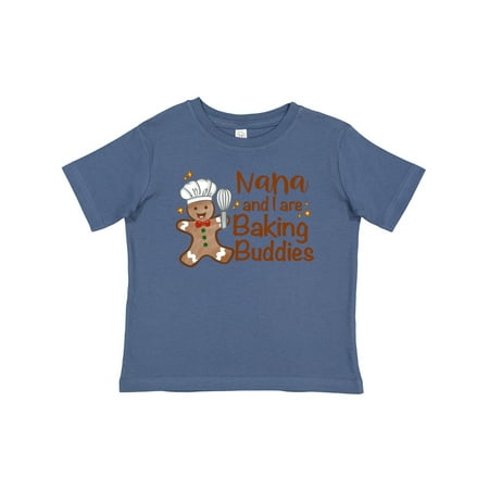 

Inktastic Nana and I Are Baking Buddies Gift Baby Boy or Baby Girl T-Shirt