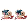 thumbnail image 3 of Tholdsy Juguete lindo y tierno del Golden Retriever de la felpa para los juguetes de peluche electrónicos divertidos del juguete del perro Type1 NO1, 3 of 6