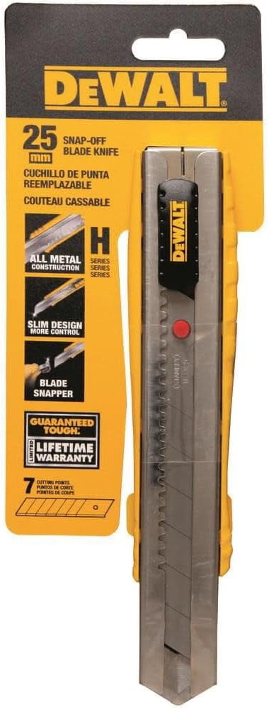 Box Cutter, 24 Pack Box Cutters Retractable Razor Blades Utility Knife Opener Safety Snap off Knives for Warehouse Pen Hobby Modeling Pencil Exacto Knife