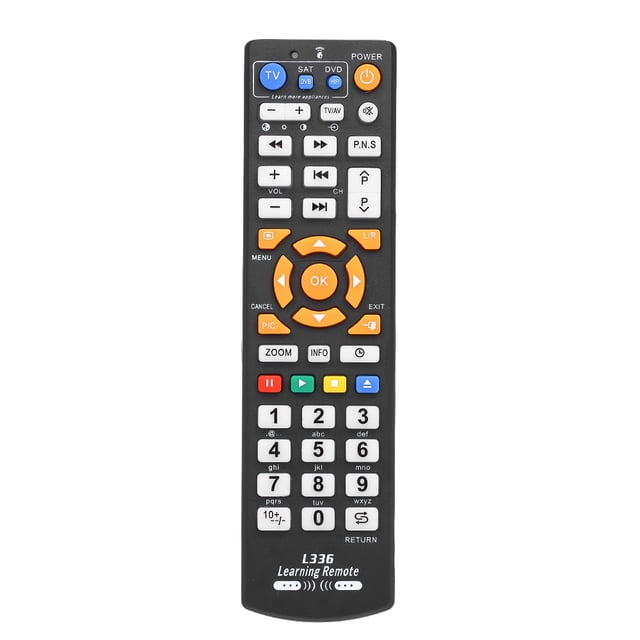 Mistaha TV Télécommande Sans Fil Contrôleur Intelligent de Remplacement avec la Fonction d'Apprentissage Télécommande pour