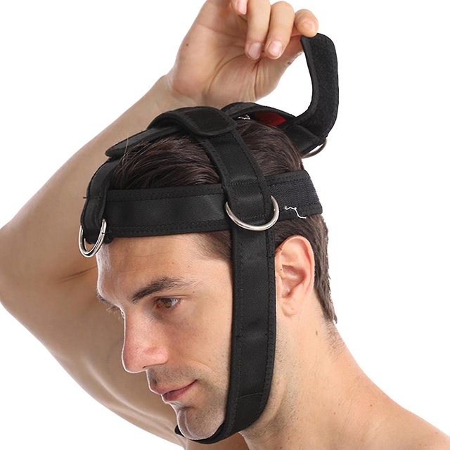 Fitness Neck Head Harness, Neck Training Weight Lifting Strength Trainer, Improve Muscle Strength Neck Exerciser