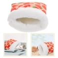 thumbnail image 3 of Cama de cobertura de bolsas de bolsillo de azúcar bolso de dormir hámster algodón escondite juguete de planeador de azúcar, 3 of 6