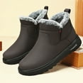 thumbnail image 5 of KANG Men's Winter Snow Boots Insulated Slip Thermal Snow Boots For Outdoor Hiking And Daily Wear Comfortable Soft Sole, 5 of 8