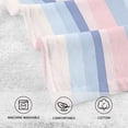 thumbnail image 5 of Yayeee 100% Cotton Hand Towels for Bathroom 16" x 28" Soft Absorbent Kitchen Towel, Abstract Pink, 5 of 7