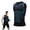 Black -AG08, variant on Compression Shirt Men Slimming Body Shaper Vest Crewneck Workout Shirts Tummy Control Undershirts Gray S