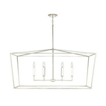 837661PN-Capital Lighting-Thea - 6 Light Island - in Transitional style - 42 high by 20.5 wide-Polished Nickel Finish    -Traditional Installation