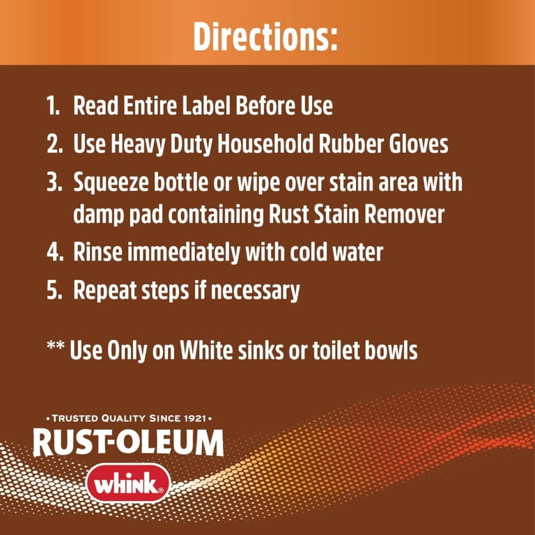 Whink Rust Stain Remover, 32 oz photo 7