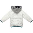 thumbnail image 2 of Richie House Boys' Stylish Padding Jacket with Felt Embroidery Patch and Letters Print RH1137, 2 of 2