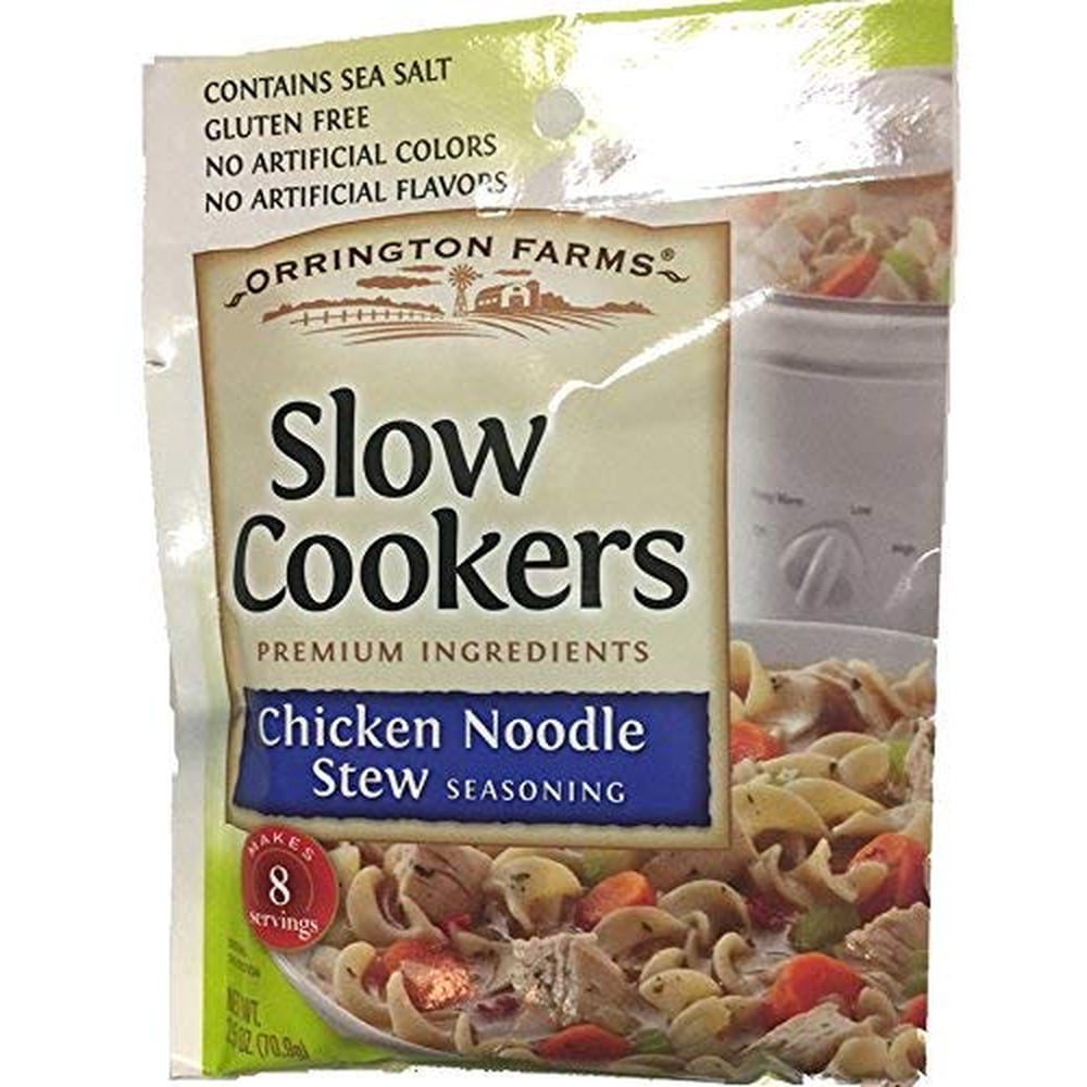 Slow Cooker Chicken Noodle Soup Mix6 Packages