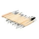 thumbnail image 5 of 22 piezas de herramientas de escultura de cerámica de arcilla de cerámica de doble cuerpo de mango de madera de cerámica para herramientas de tallado de cerámica de bricolaje, 5 of 8