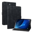 thumbnail image 2 of FJLBDE Case for Samsung Galaxy Tab A 10.1 2016 SM-T580 T585 T587, Embossed Flower PU Leather Flip Wallet Folio Stand Cover, Black, 2 of 7