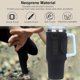 thumbnail image 5 of Bolsa de transporte para botella de agua de 30/40 oz con asa, soporte para botella de agua con correa de hombro ajustable para senderismo, viajes y acampadas., 5 of 8