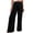 *Black, variant on VBVC Women's Drawstring High Waist Pants,Summer Wide Leg Trousers For Women,Ladies Work Office Sweatpants with Pockets,Blue,S-2XL