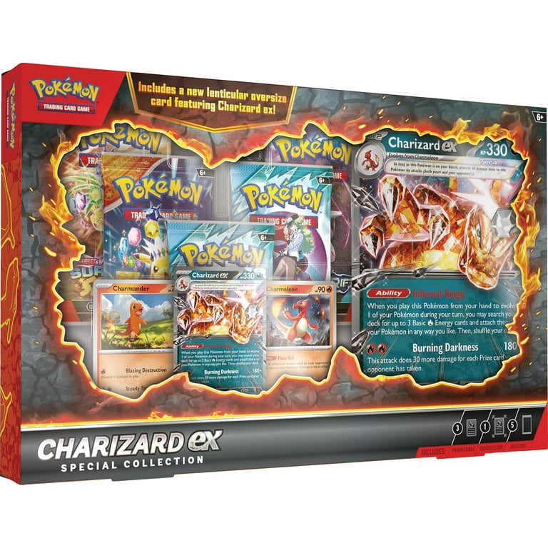 POKEMON CHARIZARD EX SPECIAL COLLECTION - Walmart.com