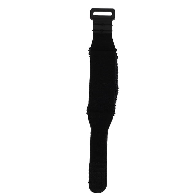 IFANLANDOR Black Guitar Muting Strap for Electric Bass with Durable Plastic and Cloth, Practical Instrument Accessory